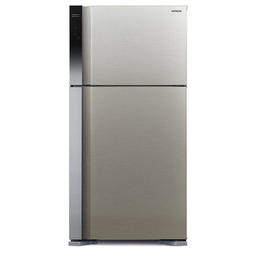 Hitachi Top Mount Refrigerator Brilliant RV760PUK7K Silver